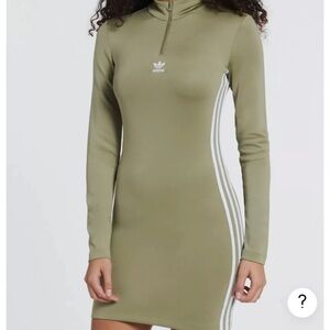 NWT Adidas Orbit green dress